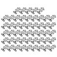 thumbnail image 3 of Loewten Noeud Papillon Clips, 50sets Noeud Papillon Réglable, Sangle de Cravate de Fixation Réglable, pour Homme Cravate Femme, 3 of 8