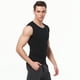 thumbnail image 2 of Chaleco ajustado de algodón sin mangas para hombre, 1/3 piezas, con Color de fondo, para ejercicio cómodo y fitness, camiseta sin mangas con, 2 of 5