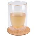 thumbnail image 2 of Lefu Round Cork Coasters Suitable to Engrave Heat Protect 9.5 cm Diameter 3 mm Thick, 2 of 7