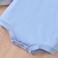 thumbnail image 6 of XIMIN Newborn Baby Boy Girl Easter Outfit Rabbit Ear Hooded Sweatshirt Romper Oversized Bubble Onesie Cute Bunny Outfit, 6 of 7