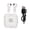 White, variant on NFTIGB Language Translator Earbuds, 4.72 inches / 12 cm Compact Bluetooth 5.3 Translator Earphones 144 Languages Real-Time Voice Translation Device for Travel, Business, Music and Calling, White