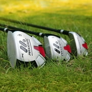MaxKare Womens Golf Club Set 8-Piece, Includes Driver, Stand Bag, 3 Head Covers, Right Hand, Red