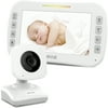 Video Baby Monitor with Large LCD Screen and Night Vision, Upto 800' and 8 Hours, Two Way Communication, View Angle Adjustable, Power Saving Video On/Off by AXVUE, E610