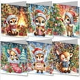 thumbnail image 1 of Christmas DIY Greeting Cards Set for Creating Memorable Holiday Moments with Diverse Festive Designs and Easy Instructions, 1 of 8