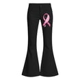 thumbnail image 4 of XINXIAOO Girls Flare School Uniform Pants Elastic Waist School Trousers Comfort Back to School Clothes for Girls Size 7-8 Years, 4 of 5
