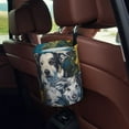 thumbnail image 5 of Kdxio Sunset Sunflower Dog Car Trash Can Garbage Car Accessories Trash Can Car Waste Bin for for Driver and Passenger Any Vehicle, 5 of 7