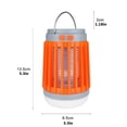 thumbnail image 4 of Para Exteriores Con Luz Ultravioleta, Mosquitos, Moscas E Insectos, Lámpara Zapper, Lámpara De Camping Portátil Recargable Por Usb, Lámpara Led Para Tienda De Campaña Cateissary HA046537-02, 4 of 5