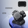 thumbnail image 6 of Moving Head Stage Light 3 Head Wind Turbine RGBW DJ Lighting Sound Activated DMX512 LED Stage Lights for Christmas Karaoke Dance KTV Disco Bar, 6 of 10