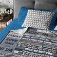 thumbnail image 6 of Son in Law Blanket 60’’x50’’, Son in Law Gifts from Mother in Law, to My Son in Law Gifts, Son-in-Law Gifts Throw Blanket, Best Christmas/Birthday Gift Ideas for Son in Law, 6 of 6