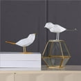 thumbnail image 2 of Modern Cute Bird Statues European Decorations Geometric Animal Statues Office Sculptures Abstract Decoration Gold, 2 of 7