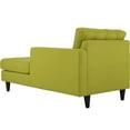 thumbnail image 3 of Modway Empress Right Facing Upholstered Chaise Lounge in Wheatgrass, 3 of 3