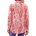 thumbnail image 5 of Fantaslook Womens Button Down Shirts Boho Floral Printed Long Sleeve Blouses Business Work Shirt Dressy Casual Loose Tops, 5 of 10