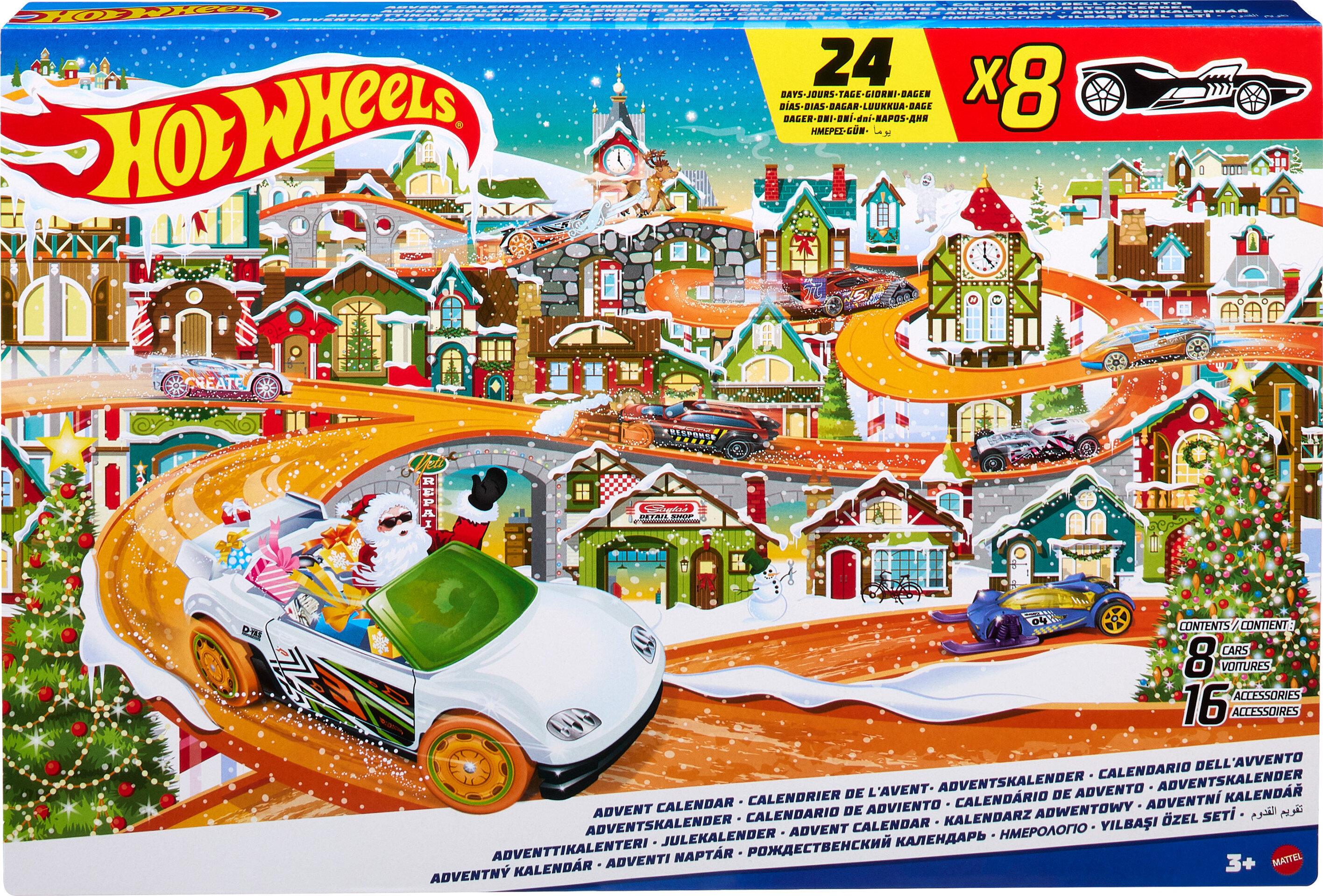 Hot Wheels Advent Calendar 2023, 8 Hot Wheels Cars and 16 Accessories - Walmart.com Hot Wheels Advent Calendar 2023, 8 Hot Wheels Cars and 16 Accessories - Walmart.com