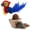 Style1, variant on BESTSKY 2Pcs Flapping Bird Cat Toy,Dynamic Prey Chase Chirping Bird Cat Toy Flapping Wings,Rechargeable Energy Source Bird Toy for Cats,Style1