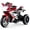 Red, variant on OLAKIDS 6V Kids Motorcycle with Forward & Reverse Switch, Headlight, Wheel Lights, Horn, Music, USB Port, 3-Wheel Ride on Toy for Toddler Aged 3+