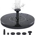thumbnail image 4 of LED Solar Water Fountains With Color Light 6 Nozzles Solar Powered Fountain Pump For Garden Birdbath Pond Pool Fish Tank Outdoor, 4 of 5