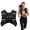 Black-8 LB, variant on Pink 8 LB Weighted Vest for Strength Training Running Jogging Walking