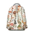 thumbnail image 3 of Mushroom Print Laptop Backpack for College, Spacious School Bookbag with Multiple Pockets, Sturdy Material, Perfect Gift for Students Daily Campus Commute, 3 of 6