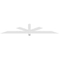 thumbnail image 4 of 96"W x 16"H x 2"D x 4"F, 4/12 Pitch, Kennewick Architectural Grade PVC Gable Bracket, 4 of 8