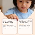 thumbnail image 2 of YWIYIUD 2PCS 5.91x5.91 Inch Cute Volleyball Stuffed Sensory Toys with Sounds and Songs Soft and Colorful Interactive Toys Birthday Gift for Teens Moving and Learning, 2 of 8