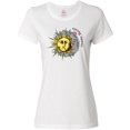 thumbnail image 3 of Inktastic 1st Day of Spring Sun and Moon Spring Equinox Women's T-Shirt, 3 of 5