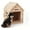 Color-3, variant on Cozy Wooden Indoor Dog House for Small Dogs & Cats, Warm Pet Cave with Air Vents and Elevated Floor, Perfect Gift for Dog and Cat Lovers