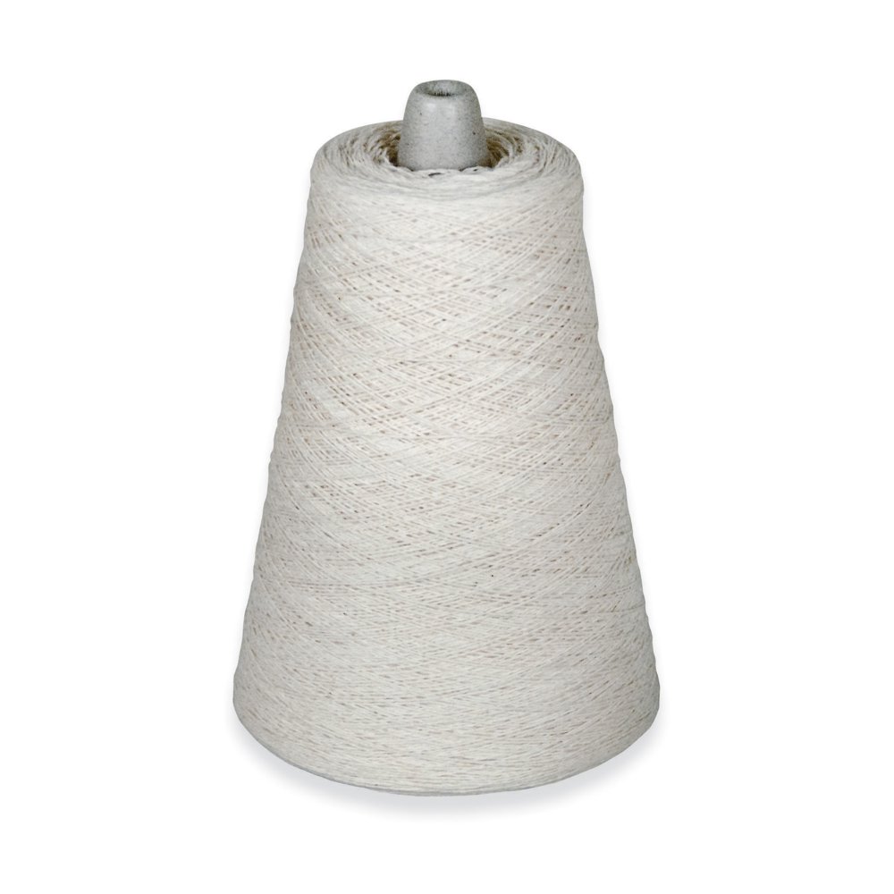Natural Cotton Warp Yarn, 800 Yards, White