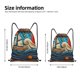 thumbnail image 2 of Fotbe Whimsical Sailboat Ocean Art Bolsa Mochila con Cordón Estampada, Bolsa de Gimnasio Deportiva, Bolsa Cinch, Bolsa con Cordón para Hombres y Mujeres-Medium, 2 of 6