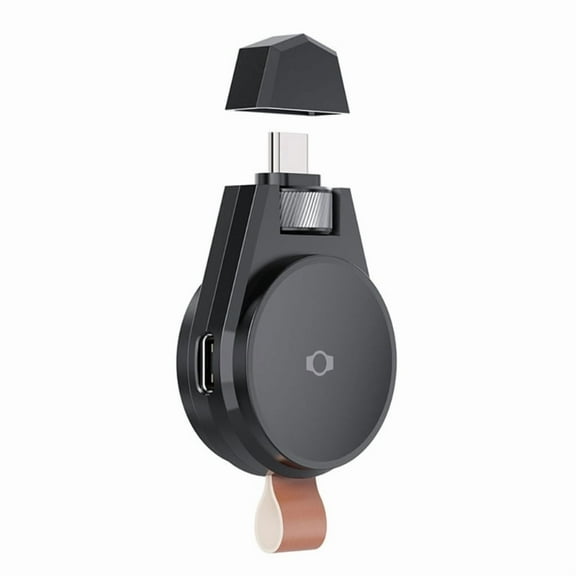 USB C Portable Charger for Samsung Galaxy Watch Wireless Magnetic Fast Charging Travel Keychain Charger