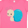 thumbnail image 4 of Inktastic Adorable Blue Snail Boys or Girls Toddler T-Shirt, 4 of 5