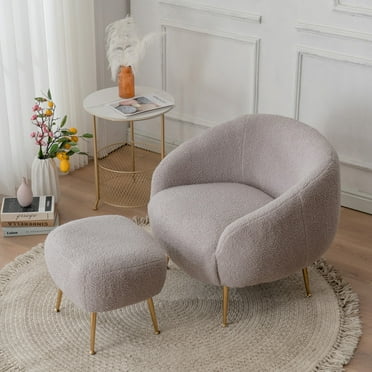 Andeworld Upholstered Accent Chair for Bedroom Living Room Chairs ...