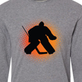thumbnail image 4 of Inktastic Ice Hockey Goalie Sports Long Sleeve T-Shirt, 4 of 5