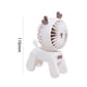 thumbnail image 3 of USB Mini Pet Fan Gifts 5V 500mAh Ventiladores de mesa eléctricos de 3 velocidades Decoración (ciervo blanco) Tmvgtek Libre de BPA, 3 of 7