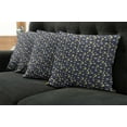 thumbnail image 5 of Ambesonne Saying Throw Pillow Cover 4 Pack, Sleeping Moon Star, 18", Dark Purple Pale Blue, 5 of 5