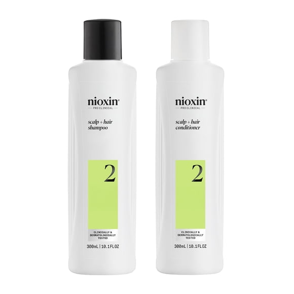 Nioxin System 2 Shampoo + Conditioner Duo 300ml