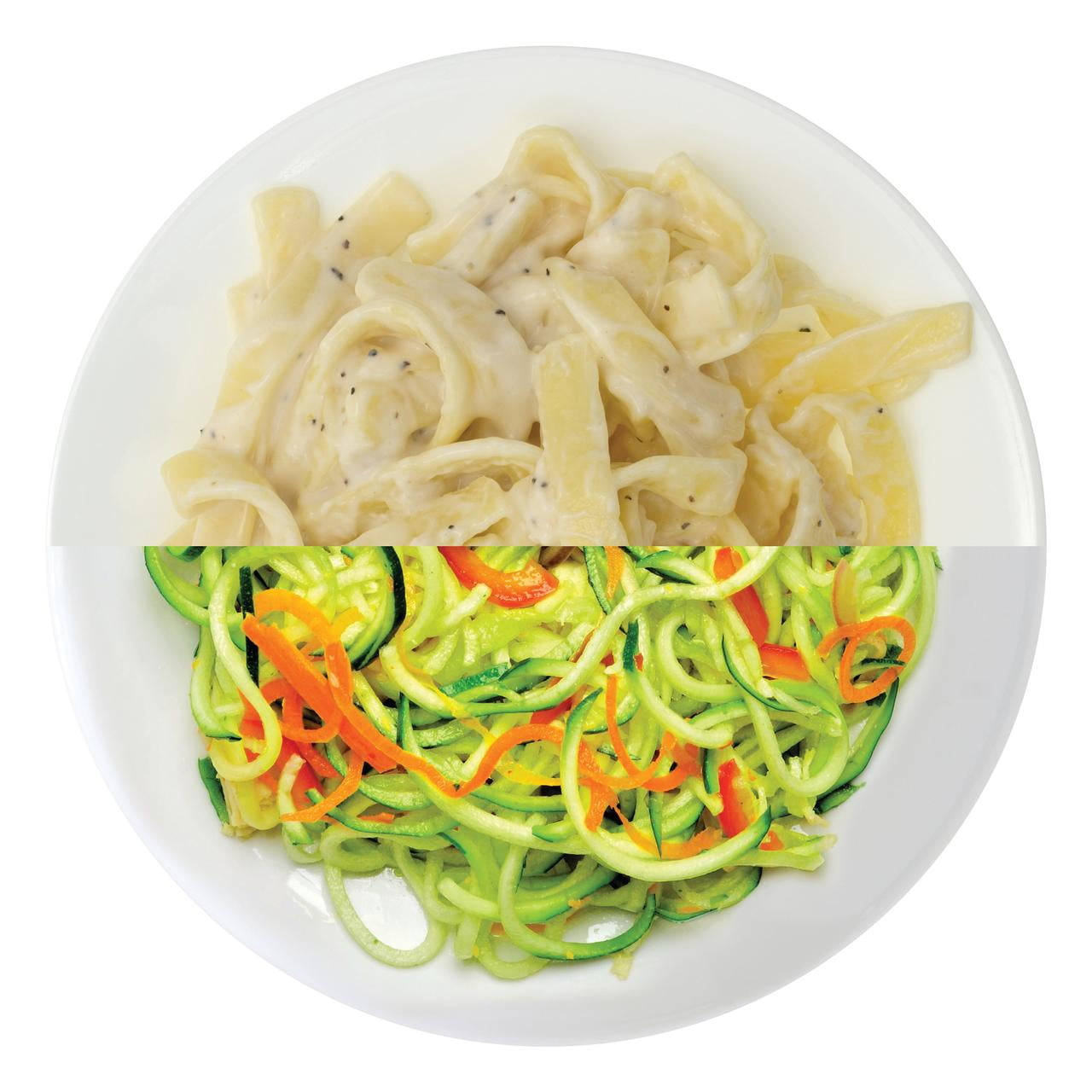 Zoodles a la Kathy, BELLA Electric Spiralizer 