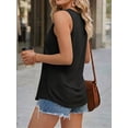 thumbnail image 3 of MOYIKO Tank Tops for Women Round Neck Trendy Sleeveless Tops Dressy Casual Flowy Summer Shirts Loose Fit, 3 of 7