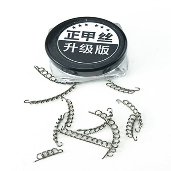 UDIYO 12Pcs Ingrown Toe Nail Correction Wire Pedicure Toenail Corrector Foot Care Tool