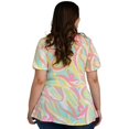 thumbnail image 3 of Blusa corte "A" Roman Fashion/Tallas Extras, 1710 (Amarillo est) amarillo 42 Roman Fashion BL-GR-1710-AMARILLO, 3 of 7