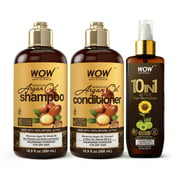WOW Moroccan Argan Oil Shampoo and Conditioner   Leave in Conditioner