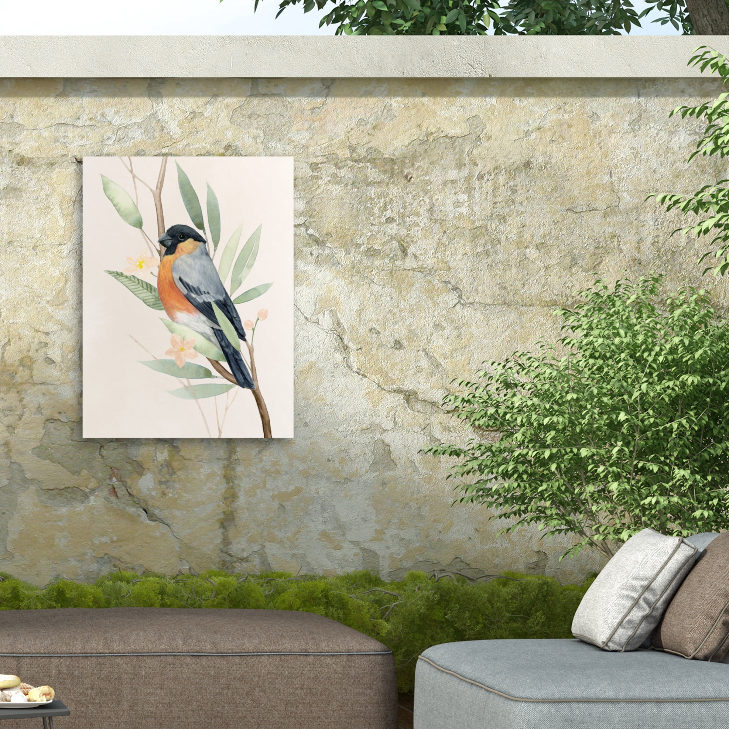 Grace Popp 'Tree Toppers I' Outdoor Canvas 32x24
