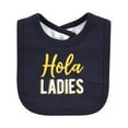 thumbnail image 3 of Hudson Baby Infant Boy Cotton Bodysuit, Pant and Bib Set, Hola Ladies, 3-6 Months, 3 of 5
