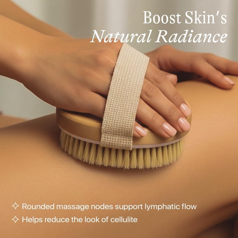 Beauty by Earth Round Exfoliating Body Brush photo 5