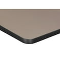 thumbnail image 6 of Regency Kee 48" x 24" Slim Table - Beige/ Chrome, 6 of 12