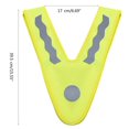 thumbnail image 3 of MesaSe Kids Reflective Safety Vest High Visibility Children Vest for Cycling Running, 3 of 12
