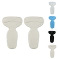 thumbnail image 3 of Vogacara 1 par de almohadillas de tacón alto, inserciones antideslizantes para el talón del zapato, absorción de impactos Cuidado de los pies beige, 3 of 6
