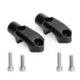 thumbnail image 2 of Master Cylinder Clamp Mirror Mount For BMW R1200GS R1250GS ADV R1200R R1250R BK, 2 of 8