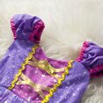 thumbnail image 3 of Toddler and Baby Girls Lace Fancy Birthday Costume Dress Halloween Cosplay Princess Dress Up, 3 of 9