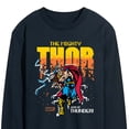 thumbnail image 3 of Marvel Thor - Pixelated - Men's Long Sleeve Graphic T-Shirt, 3 of 5