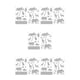 thumbnail image 2 of Moyic Pegatinas de pájaros para ventana, prevención de golpes extraíble, calcomanías de vidrio sin pegamento, buen diseño mate, decoración del Type2 NO2 Moyic CBP367681, 2 of 5
